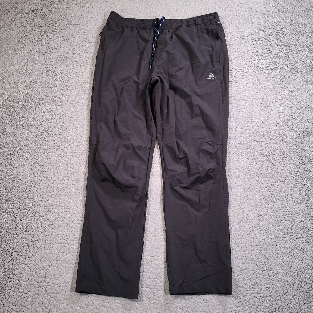 Haimont Pants Mens 36 Gray Outdoor Hiking Trail Camp Zip Pockets Cargo
